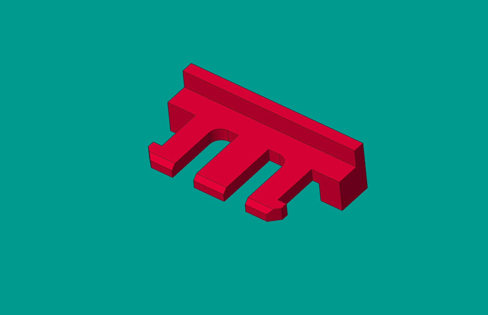 2.0間距，A2008S-3鎖片紅色