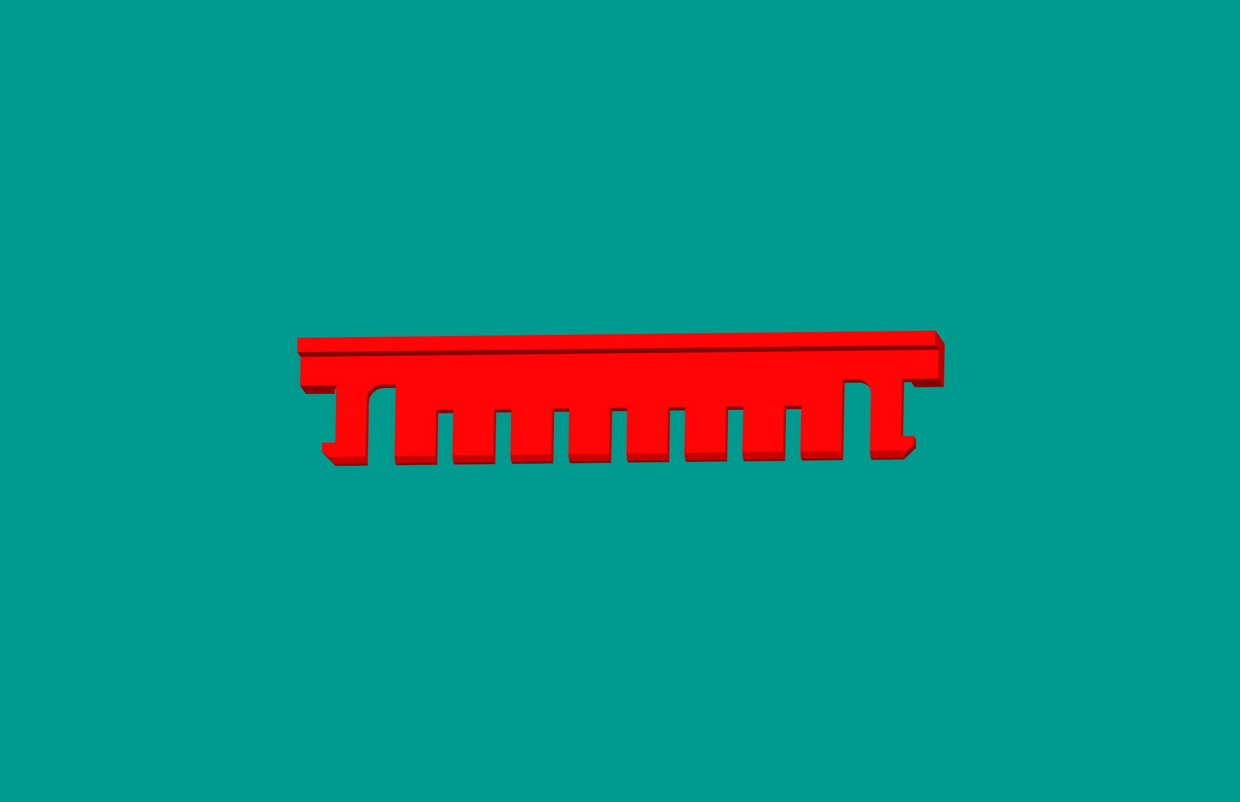 2.0間距，A2008S-10鎖片紅色