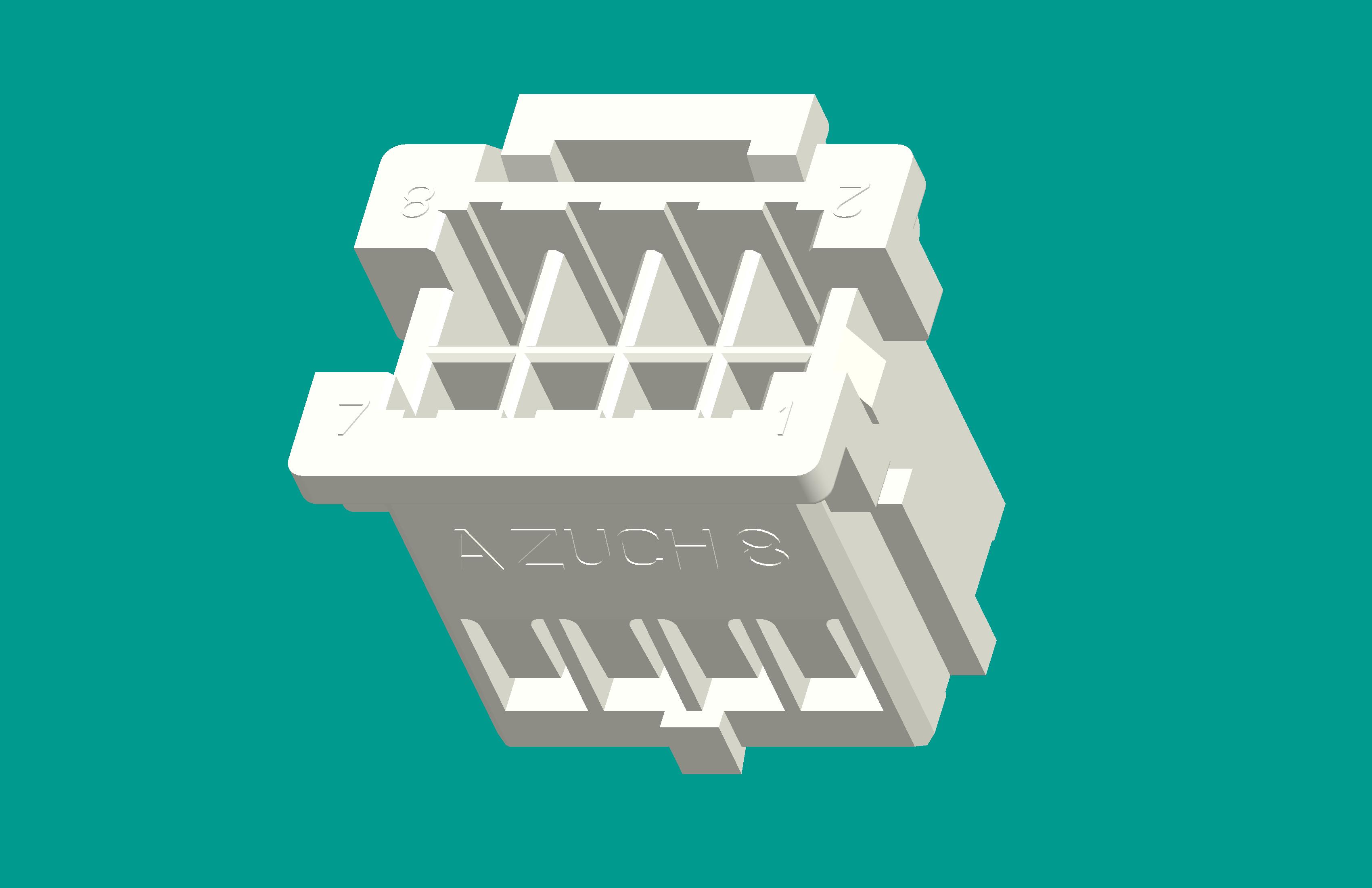 XAD-2×4PD白色 PA66普通